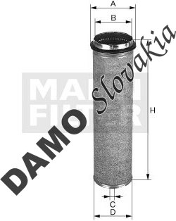 Poistný filter MANN FILTER CF 924