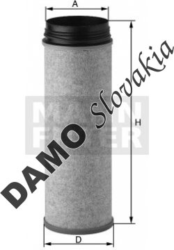 Poistný filter MANN FILTER CF 2000/1