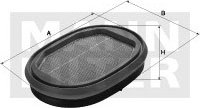 Poistný filter MANN FILTER CF 2420