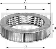 Vzduchový filter MANN FILTER C 30 010