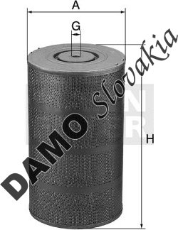 EDM filter MANN FILTER H 31 1680/14 KIT
