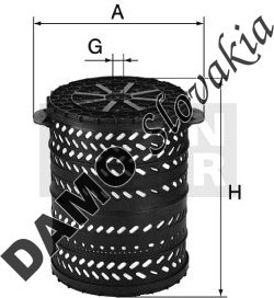 EDM filter MANN FILTER H 34 2090 KIT