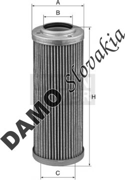 Filter hydrauliky MANN FILTER HD 624