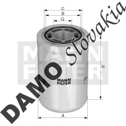 Filter hydrauliky MANN FILTER WH 10 005