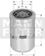 Filter hydrauliky MANN FILTER WH 10 005