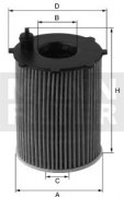 Olejový filter MANN FILTER HU 7016 x