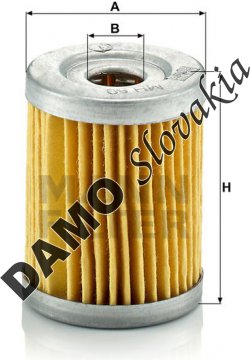 Olejový filter MANN FILTER MH 50