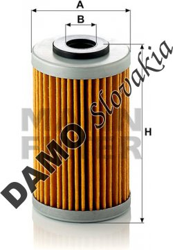 Olejový filter MANN FILTER MH 5001
