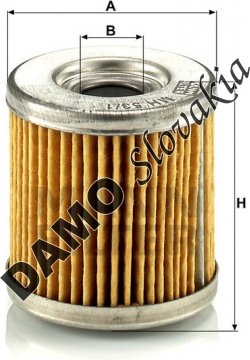 Olejový filter MANN FILTER MH 53/1