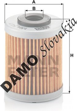 Olejový filter MANN FILTER MH 54/1