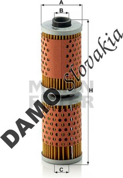 Olejový filter MANN FILTER MH 58 x