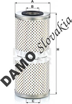 Palivový filter MANN FILTER P 1085