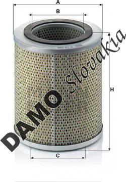 Palivový filter MANN FILTER P 19 185