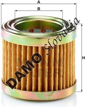 Palivový filter MANN FILTER P 4002
