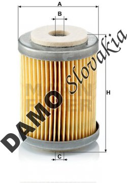 Palivový filter MANN FILTER P 609