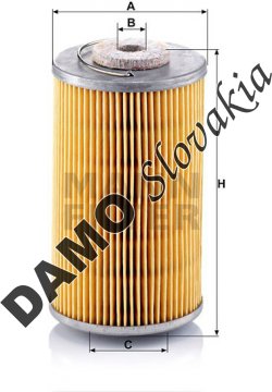 Palivový filter MANN FILTER P 707 n