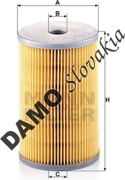 Palivový filter MANN FILTER P 725 x