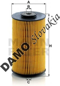 Palivový filter MANN FILTER P 811 x