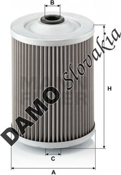 Palivový filter MANN FILTER P 990
