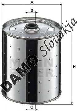 Olejový filter MANN FILTER PF 1155