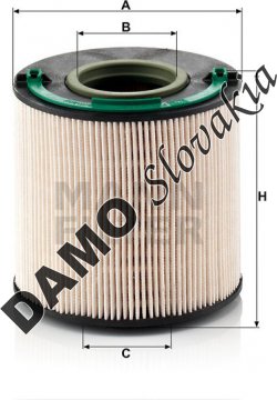 Palivový filter MANN FILTER PU 1040 x