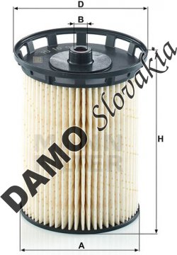 Palivový filter MANN FILTER PU 10 010 z