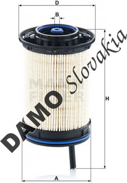 Palivový filter MANN FILTER PU 10 011 z