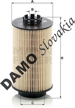 Palivový filter MANN FILTER PU 10 021 z