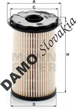 Palivový filter MANN FILTER PU 7002 x