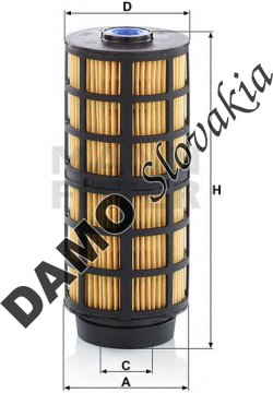 Palivový filter MANN FILTER PU 7004 z