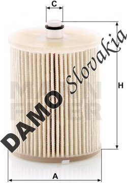 Palivový filter MANN FILTER PU 7007 z