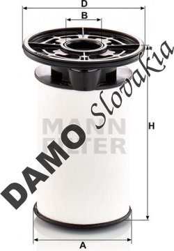 Palivový filter MANN FILTER PU 7014 z