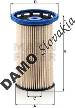 Palivový filter MANN FILTER PU 8008/1