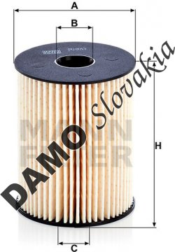 Palivový filter MANN FILTER PU 8013 z
