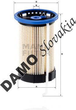 Palivový filter MANN FILTER PU 8014