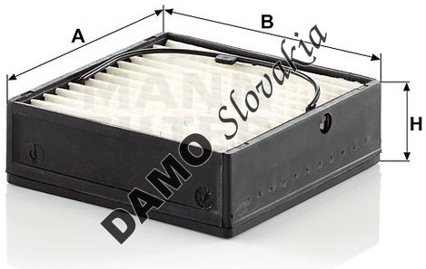 Palivový filter MANN FILTER PU 8018