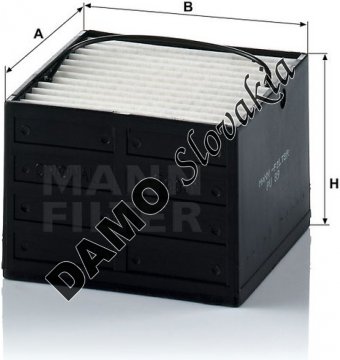 Palivový filter MANN FILTER PU 89