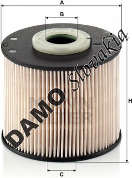 Palivový filter MANN FILTER PU 927 x