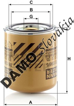 Vysúšač vzduchu MANN FILTER TB 1396/5 x
