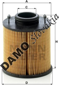 Filter močoviny MANN FILTER U 620/2 y KIT