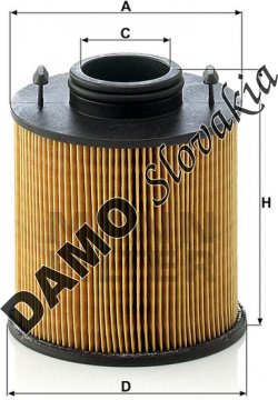 Filter močoviny MANN FILTER U 620/3 y KIT