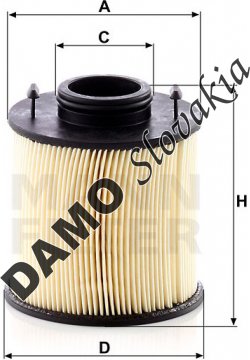 Filter močoviny MANN FILTER U 620/4 y KIT