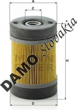 Filter močoviny MANN FILTER U 630 x KIT