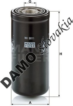 Filter hydrauliky MANN FILTER WH 9011