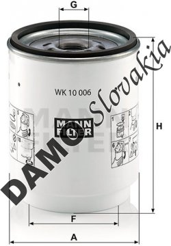 Palivový filter MANN FILTER WK 10 006 z