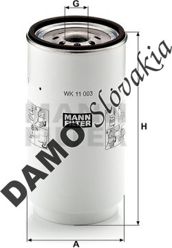 Palivový filter MANN FILTER WK 11 003 z