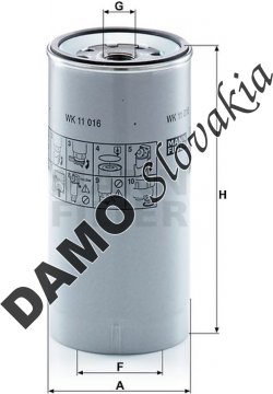 Palivový filter MANN FILTER WK 11 016 z