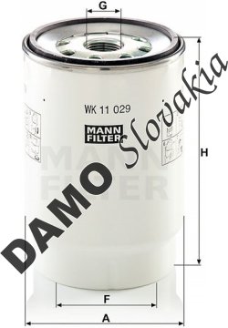 Palivový filter MANN FILTER WK 11 029 z