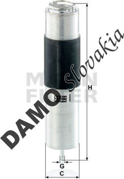 Palivový filter MANN FILTER WK 5016 z
