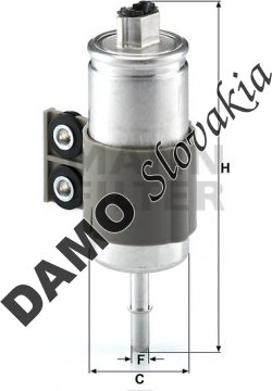 Palivový filter MANN FILTER WK 611/6
